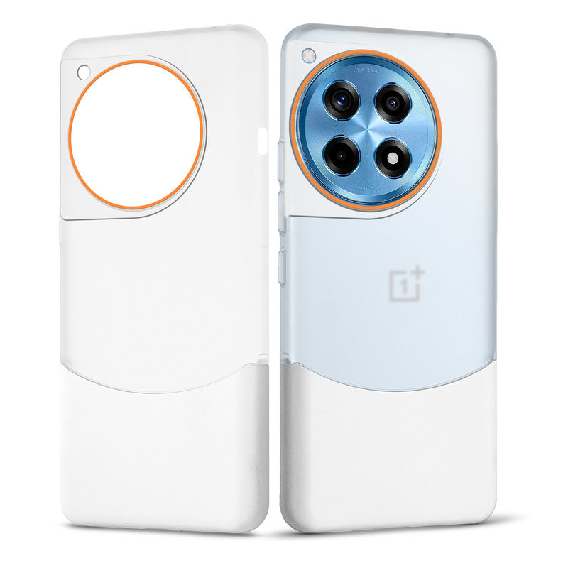 Frosted Case With 2-Cut Interlock For OnePlus 12R 5G