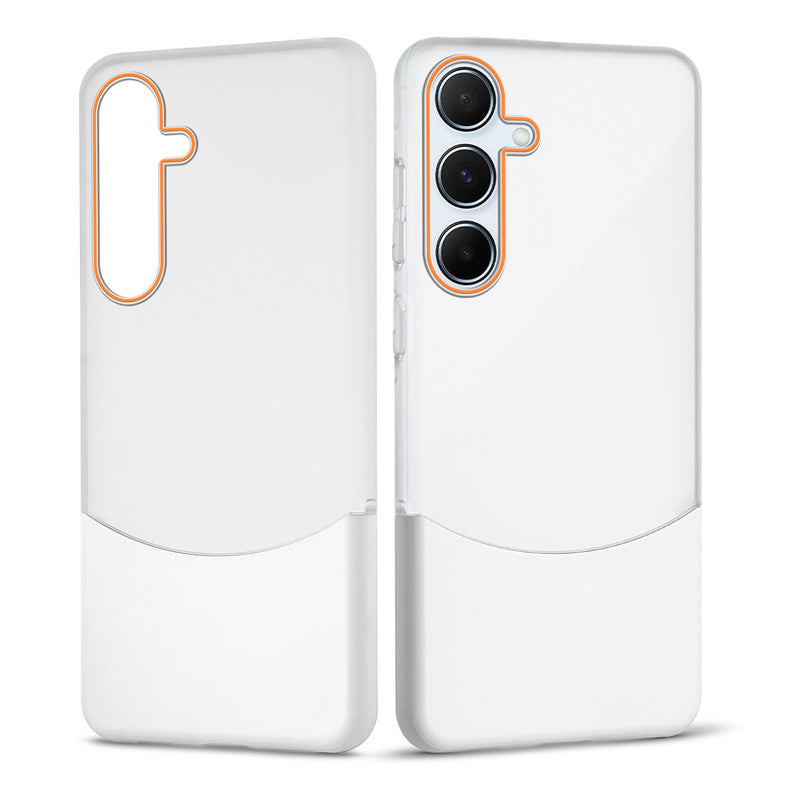 Frosted Case With 2-Cut Interlock For Samsung A35 5G