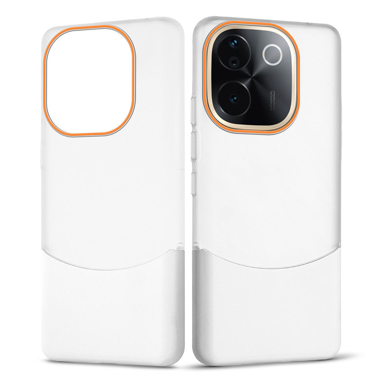 Frosted Case With 2-Cut Interlock For Vivo T3 Pro 5G