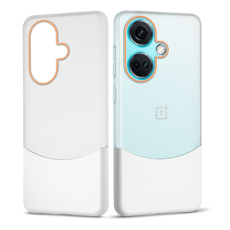 Frosted Case With 2-Cut Interlock For OnePlus Nord CE 3 5G