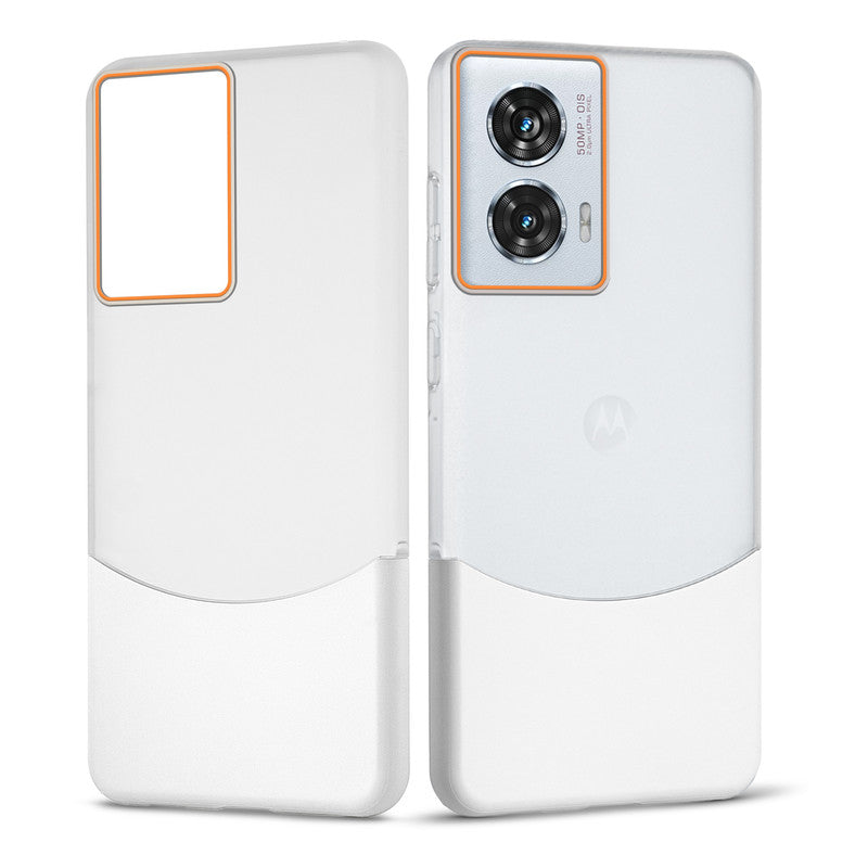 Frosted Case With 2-Cut Interlock For Motorola Moto Edge 50 Fusion 5G