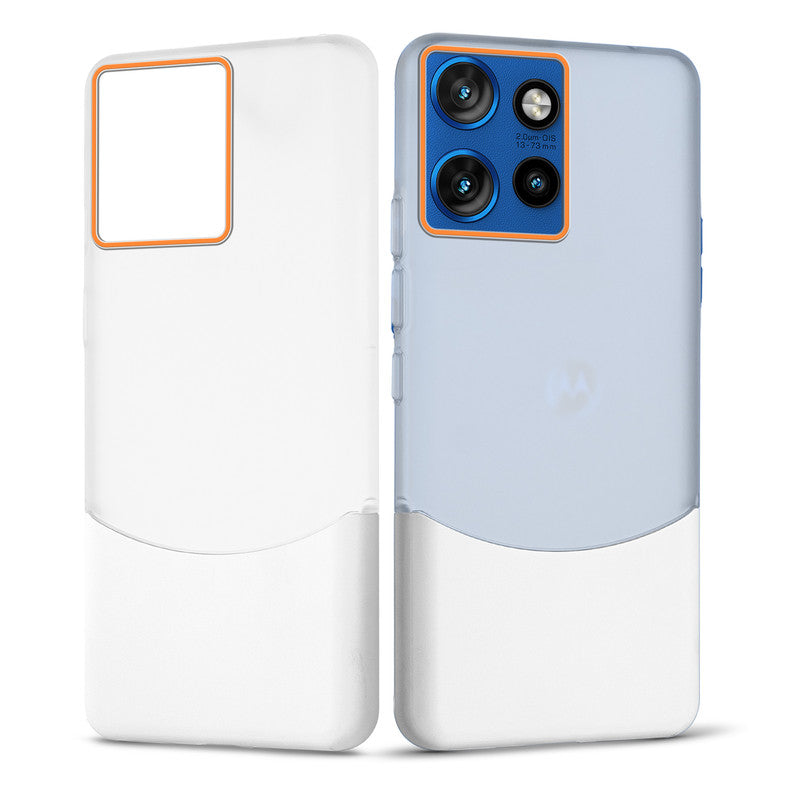 Frosted Case With 2-Cut Interlock For Motorola Moto Edge 50 Neo 5G
