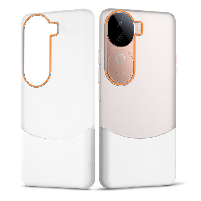 Frosted Case With 2-Cut Interlock For iQOO Z9s 5G