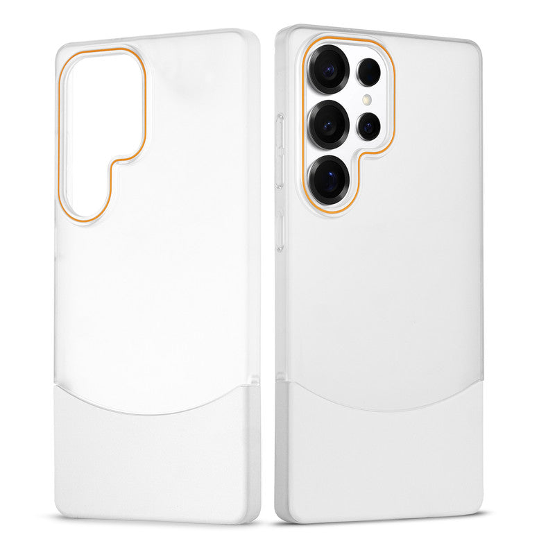 Frosted Case With 2-Cut Interlock For Samsung S25 Ultra 5G