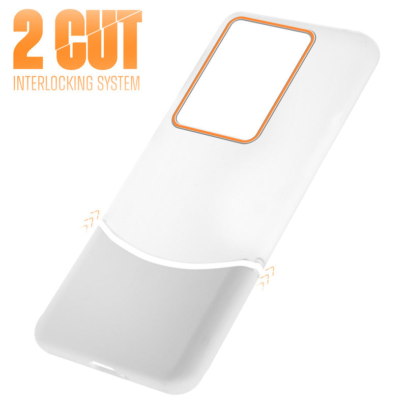 Frosted Case With 2-Cut Interlock For Vivo V27 Pro 5G