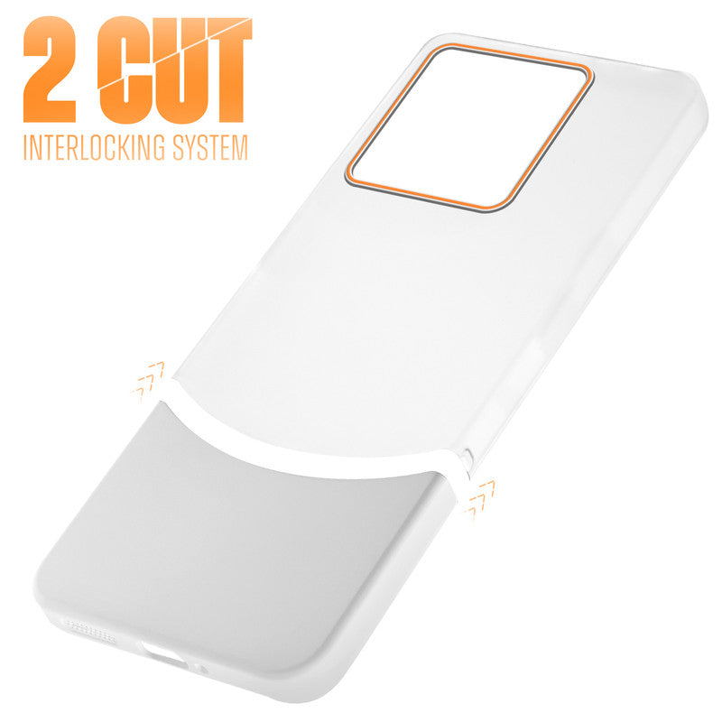 Frosted Case With 2-Cut Interlock For Redmi Note 13 Pro 5G