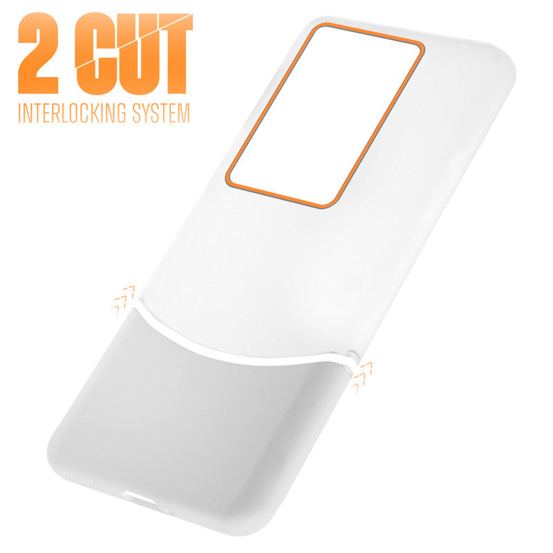 Frosted Case With 2-Cut Interlock For Vivo V29 5G
