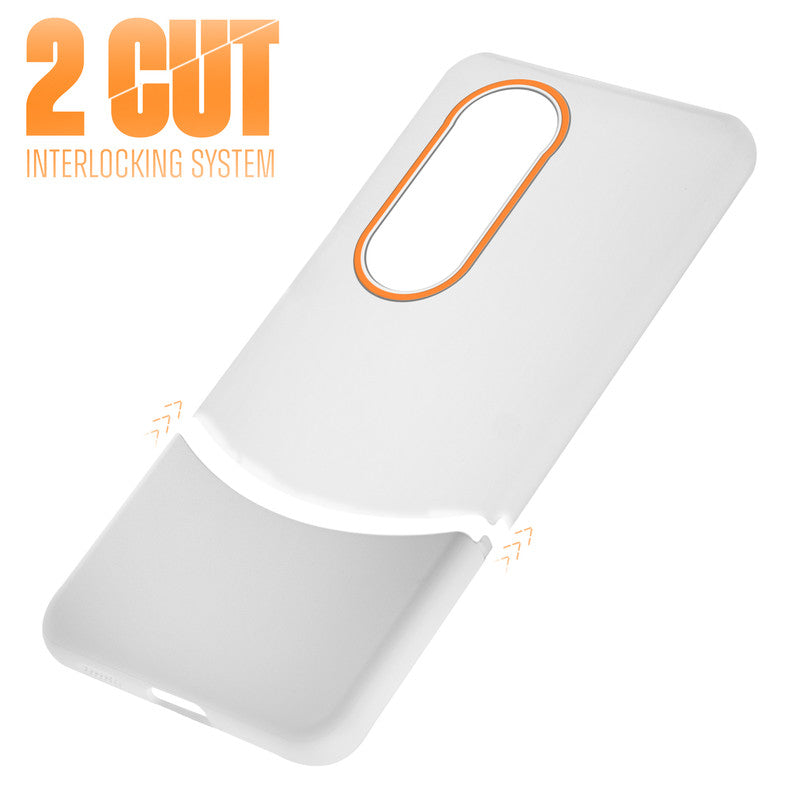 Frosted Case With 2-Cut Interlock For Vivo V40 5G
