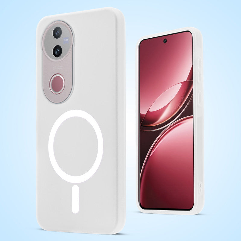 Classic Matte Silicone Back Case for Vivo T4R 5G