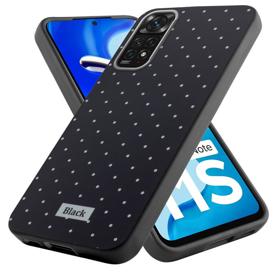 Rugged Hard Back Printed Case For Redmi Note 11s with Metal Ring Camera Protection and Buttons