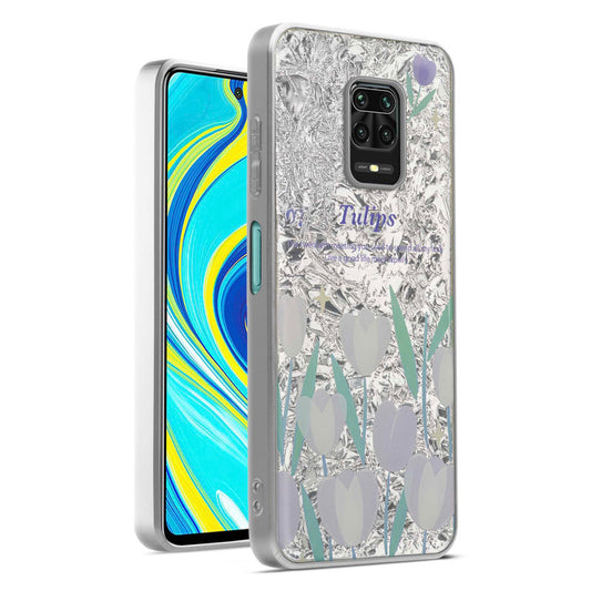 Shining Glossy Gradient Glitter Phone Back Cover Case for Redmi Note 9 Pro