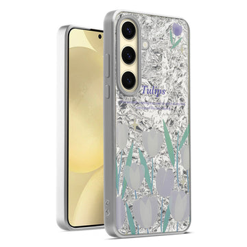 Shining Glossy Gradient Glitter Phone Back Cover Case for Samsung S25 5G