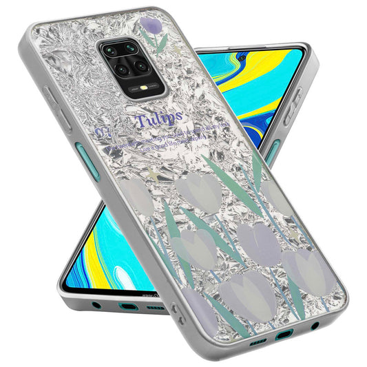 Shining Glossy Gradient Glitter Phone Back Cover Case for Redmi Note 9 Pro