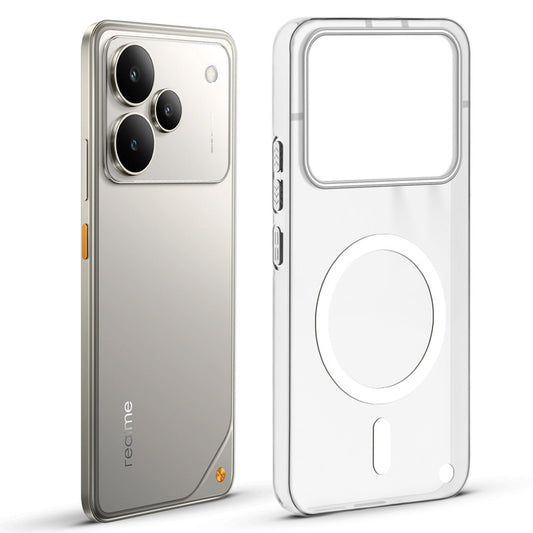 Anti-Yellow Colored Camera Line Case Support Magnetic Accessories Back Cover For Realme P4 5G