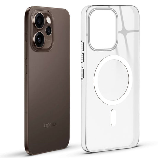 Glossy Hard Magnetic Accessories Support Case Oppo Reno 15 Pro Mini 5G