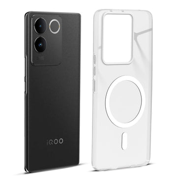 Anti-Yellow Scratch Resistant Case Support Magnetic Accessories Back Cover For iQOO Z7 Pro 5G