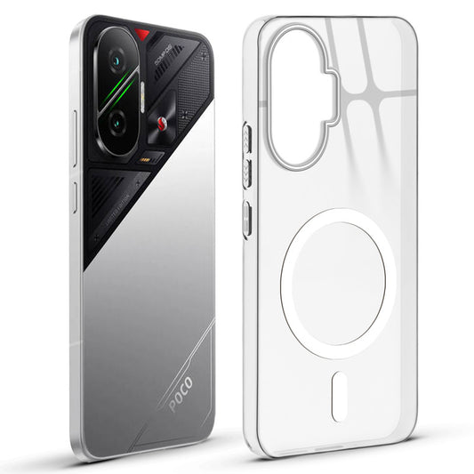 Glossy Hard Wireless Charging Support Case Poco F7