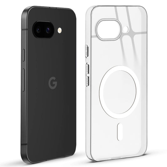 Anti-Yellow Scratch Resistant Case Support Wireless Charging Back Cover For Google Pixel 9A 5G