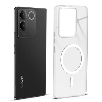 Anti-Yellow Scratch Resistant Case Support Magnetic Accessories Back Cover For Vivo T2 Pro 5G