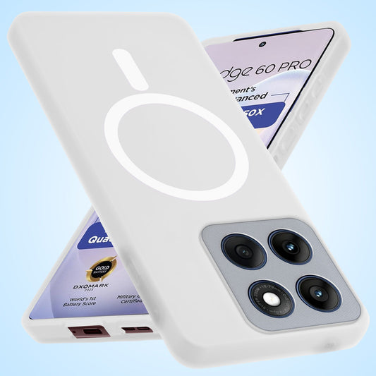 Classic Matte Silicone Back Case for Motorola Moto Edge 60 Pro 5G