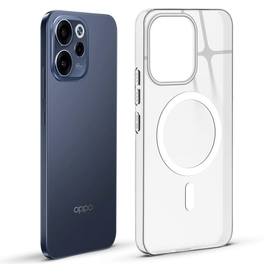 Glossy Hard Magnetic Accessories Support Case Oppo Reno 15C 5G