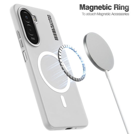 Frosted Sleek Matte With Raised Camera Protection Back Cover Case For Poco M7 Plus 5G
