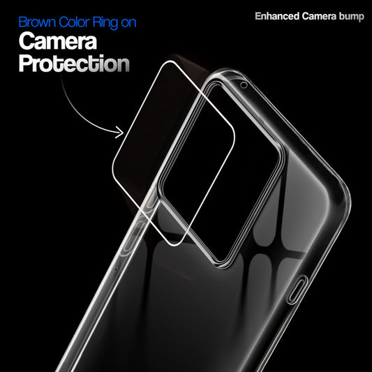 Crystal Clear Colorful Camera Ring Back Case for Motorola Moto Edge 60 Pro 5G