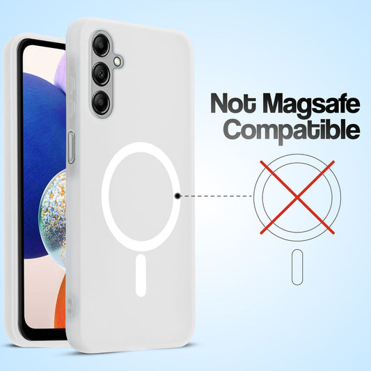 Classic Matte Silicone Back Case for Samsung A14 5G