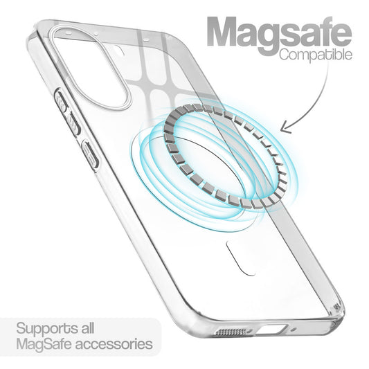 Anti-Yellow Scratch Resistant Case Support Magnetic Accessories Back Cover For Poco X7 Pro 5G