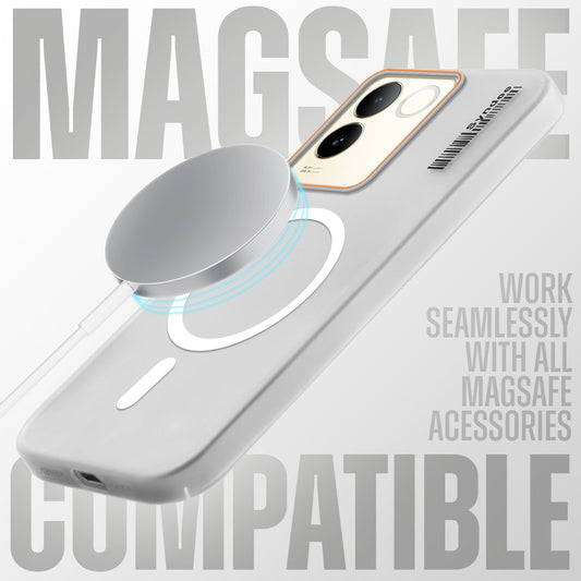 Colorful Frosted Matte Wireless Charging Support For iQOO Z7 Pro 5G