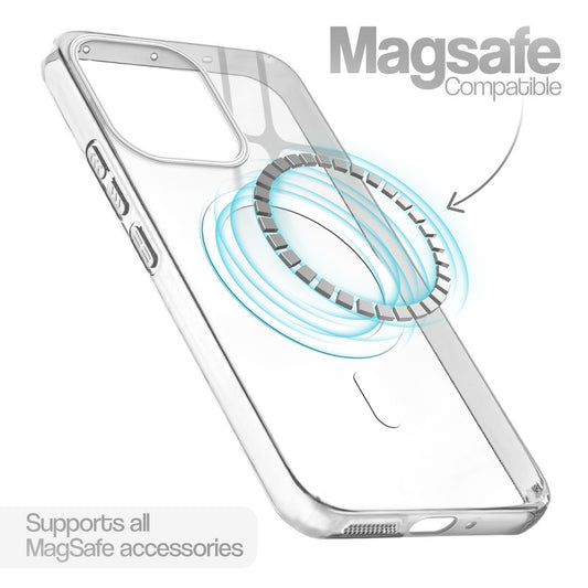 Anti-Yellow Scratch Resistant Case Support Magnetic Accessories Back Cover For Oppo Reno 15 5G