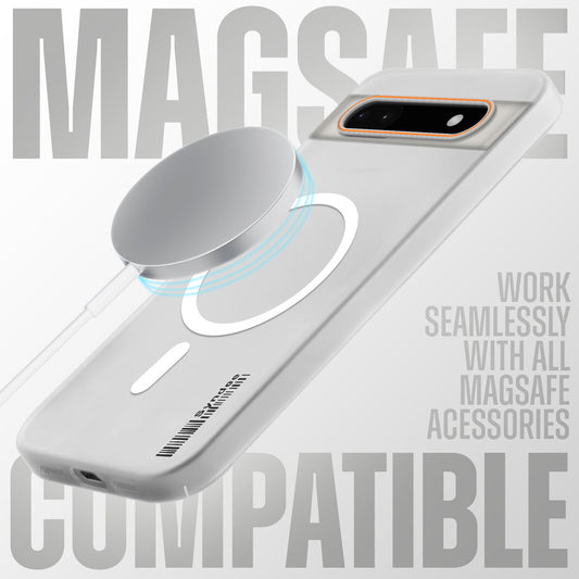 Colorful Frosted Matte Wireless Charging Support For Google Pixel 6A