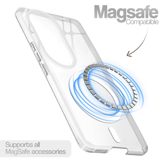 Anti-Yellow Scratch Resistant Case Support Magnetic Accessories Back Cover For Vivo T4 Ultra 5G