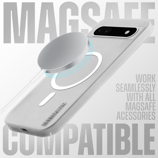 Frosted Sleek Matte With Raised Camera Protection Back Cover Case For Google Pixel 6A