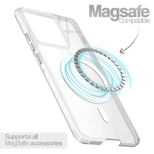 Anti-Yellow Scratch Resistant Case Support Wireless Charging Back Cover For Motorola Moto Edge 70 5G