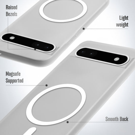 New Sleek Matte Wireless Charging Support Case For Google Pixel 6A