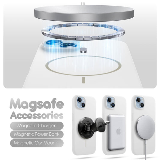 Cloud Feel Silicone Case for Apple iPhone 14 – Supports Wireless Charging