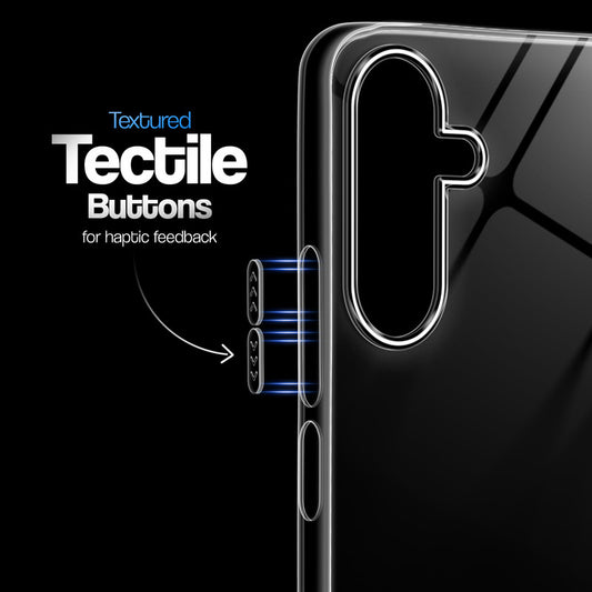 Crystal Clear Anti-Yellow Transparent Back Cover Case With Camera Ring Protection for Samsung M17 5G