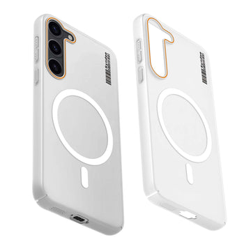 Colourful Frosted Matte Wireless Charging Support Back Cover Case for Samsung S23 Plus 5G With Raised Camera Protection