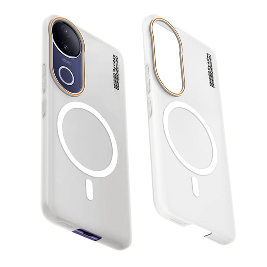Colourful Frosted Matte With Raised Camera Protection Back Cover Case For Vivo V50e 5G