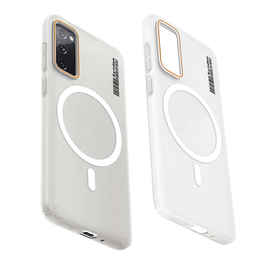 Colourful Frosted Matte Wireless Charging Support Back Cover Case for Samsung S20 FE 5G With Raised Camera Protection