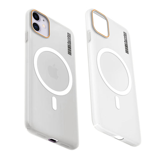 Colourful Frosted Matte Wireless Charging Support Back Cover Case for Apple iPhone 11 With Raised Camera Protection