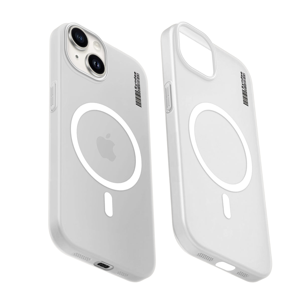 Frosted Sleek Matte Wireless Charging Support Back Cover Case For Apple iPhone 14 Plus With Raised Camera Protection