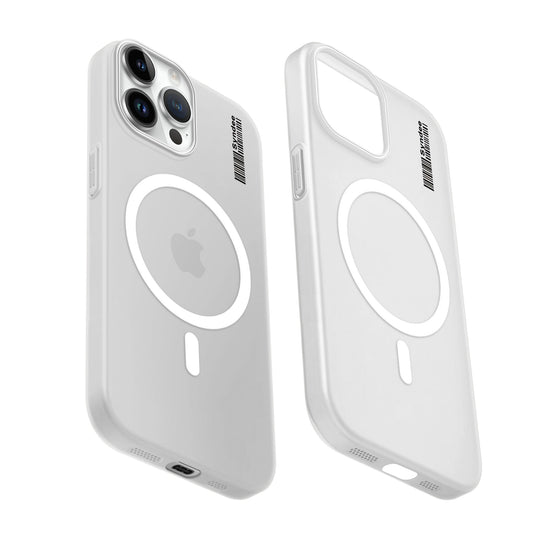 Frosted Sleek Matte Wireless Charging Support Back Cover Case For Apple iPhone 14 Pro Max With Raised Camera Protection