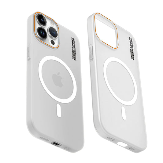 Colourful Frosted Matte Wireless Charging Support Back Cover Case for Apple iPhone 15 Pro With Raised Camera Protection