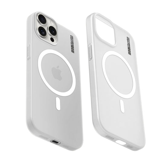 Frosted Sleek Matte Wireless Charging Support Back Cover Case For Apple iPhone 15 Pro Max With Raised Camera Protection