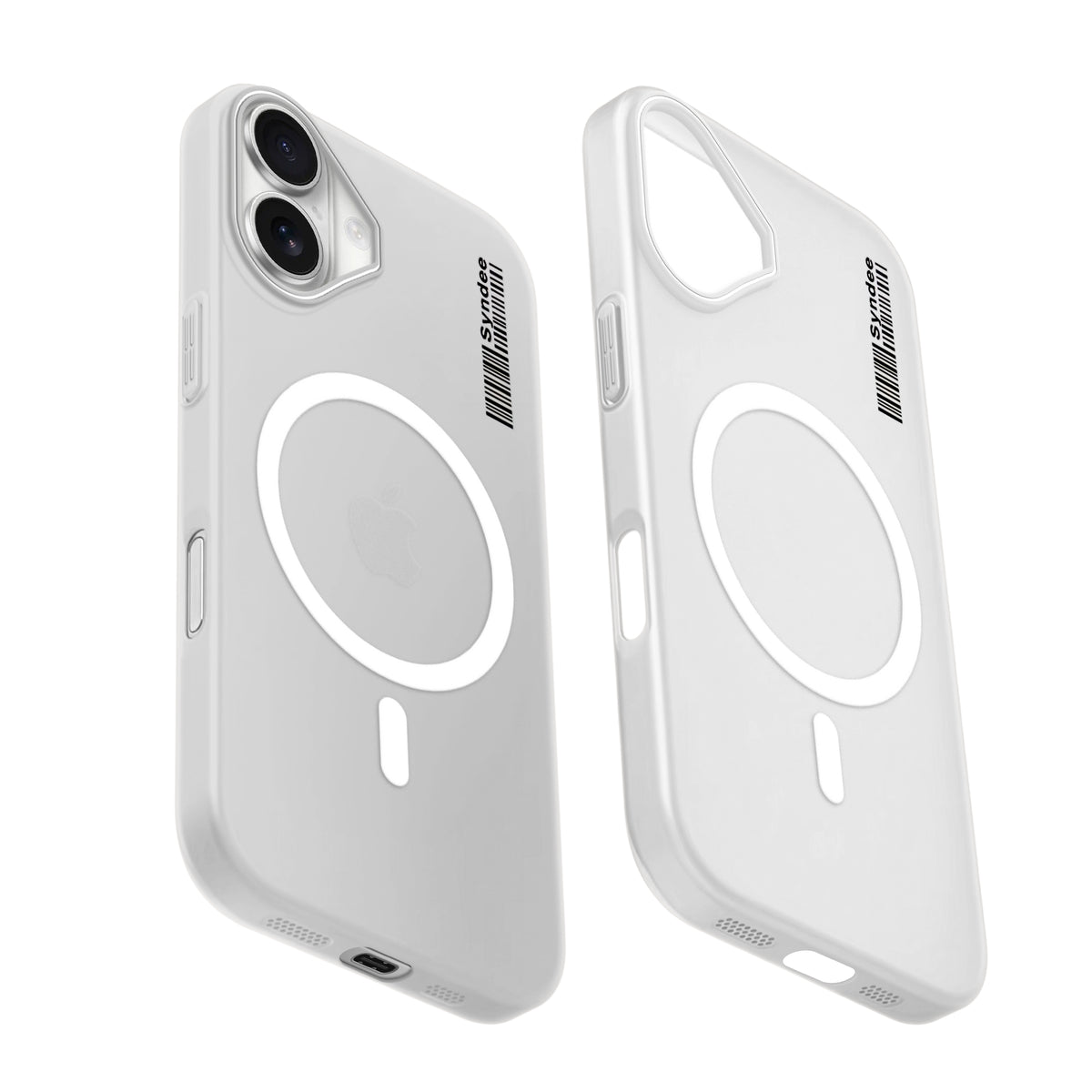 Frosted Sleek Matte Wireless Charging Support Back Cover Case For Apple iPhone 16 Plus With Raised Camera Protection