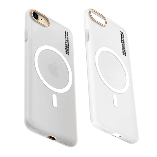 Colourful Frosted Matte Wireless Charging Support Back Cover Case for Apple iPhone SE With Raised Camera Protection