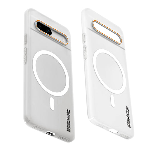 Colourful Frosted Matte Wireless Charging Support Back Cover Case for Google Pixel 7A With Raised Camera Protection