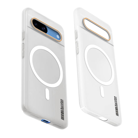 Colourful Frosted Matte Wireless Charging Support Back Cover Case for Google Pixel 8A With Raised Camera Protection